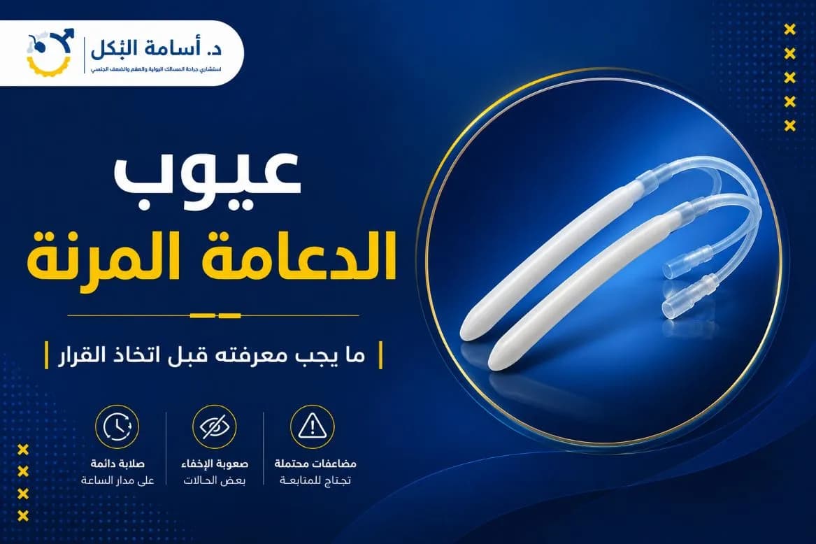 عيوب الدعامة المرنة