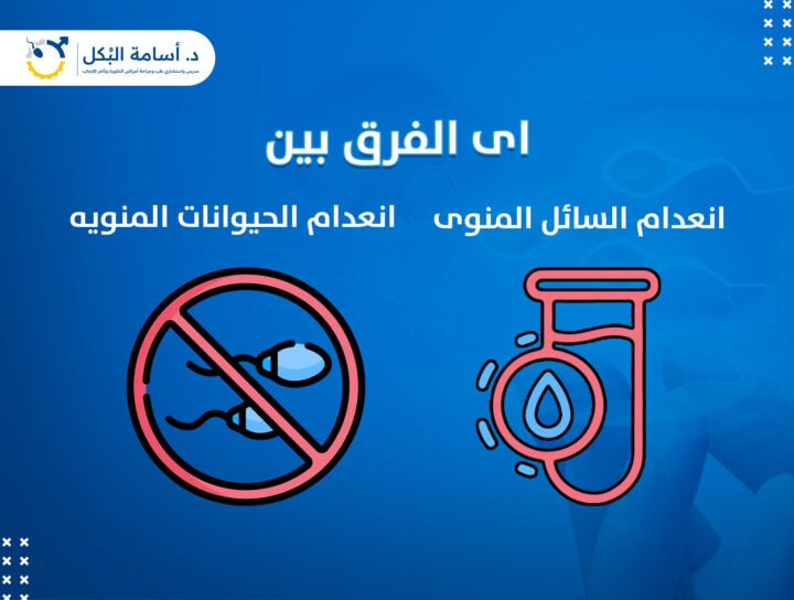 اي الفرق بين انعدام السائل المنوي وانعدام الحيوانات المنوية ؟